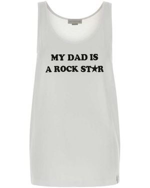Stella McCartney Scoop Neck Top - Gray