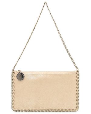 Stella McCartney Golden Falabella Small Clutch - Natural