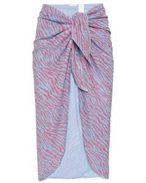 Oséree Animal Print Swimwear - Purple