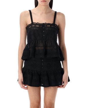 Isabel Marant Denys Top - Black