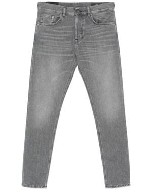 Dondup Mid Rise Jeans - Gray