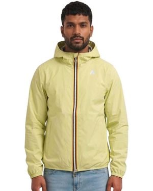 K-Way Hood Jacket - Yellow
