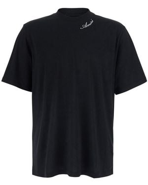 Amiri Relaxed Logo T-Shirt - Black