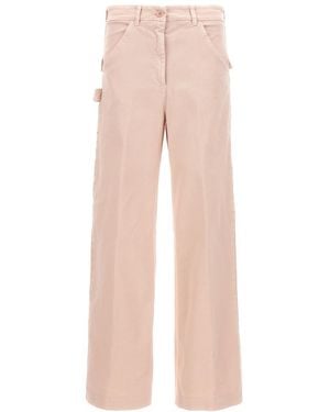 Nude Cargo Pants - Pink