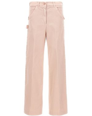 Nude Cargo Pants - Pink