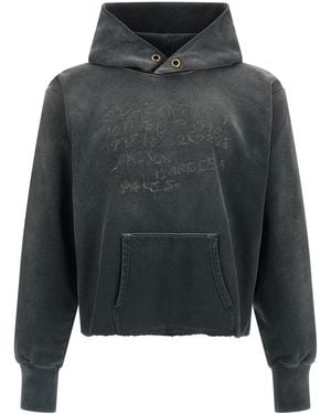 Maison Margiela 'Numeric Signature Mm6' Hoodie - Grey