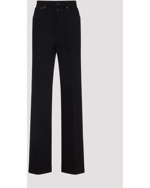 Lemaire Straight Leg Pants - Black