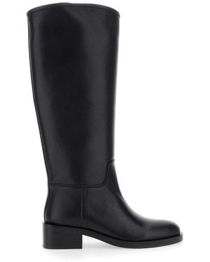 Jeffrey Campbell Leather Boots - Black