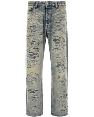 DIESEL Distressed Jeans - Gray