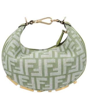 Fendi Graphy Mini Crossbody Bag - Green
