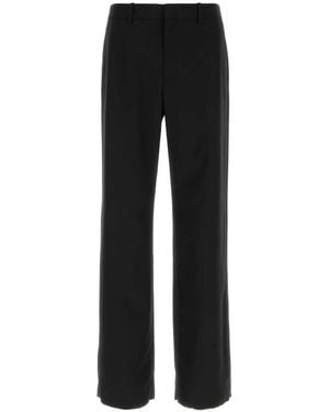 Gucci Flat Front Pants - Black