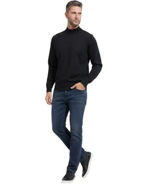 BOSS Mock Neck Sweater - Black