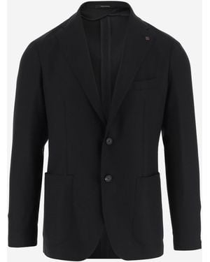 Tagliatore Single-Breasted Blazer - Blue