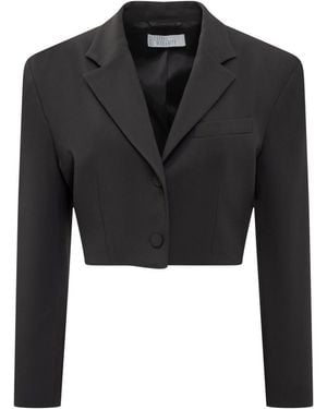 GIUSEPPE DI MORABITO Solid Notched Lapel Blazer - Black