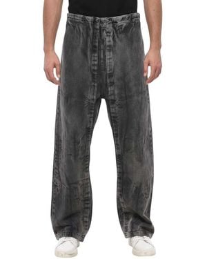 Y. Project Loose High Rise Jeans - Black