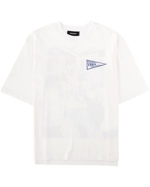 DSquared² Crew Neck T-Shirt - White