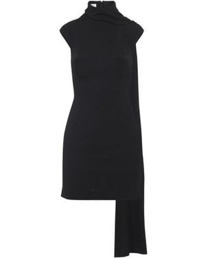 Jean Paul Gaultier Jersey Dress - Black