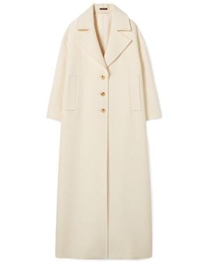 Gucci Off- Long Coat - Natural