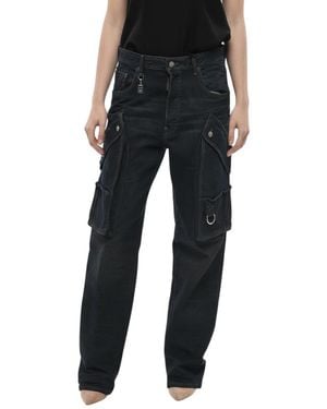 DSquared² Relaxed Mid Rise Jeans - Black