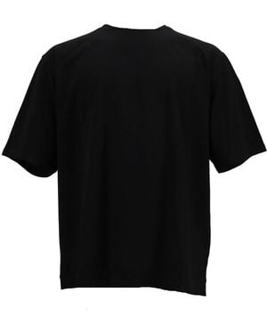 LA ROSE Solid T-Shirt - Black
