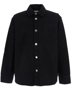 Ami Paris Regular Logo Overshirt - Black