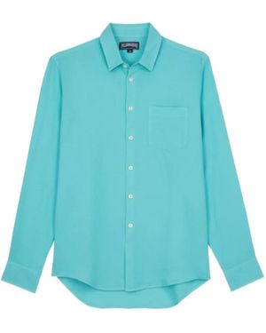 Vilebrequin Regular Solid Shirt - Blue