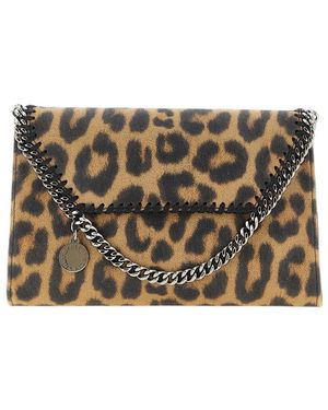 Stella McCartney Print Falabella Small Crossbody Bag - Metallic