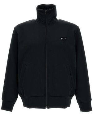 Comme des Garçons Turtle Neck Jacket - Blue