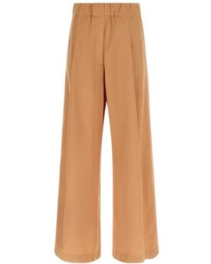 Dries Van Noten Straight Elasticated Pants - Natural
