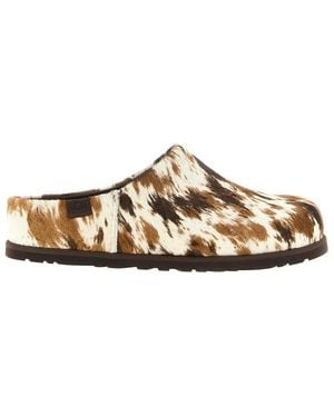 UGG Printed Otzo Slides - Brown