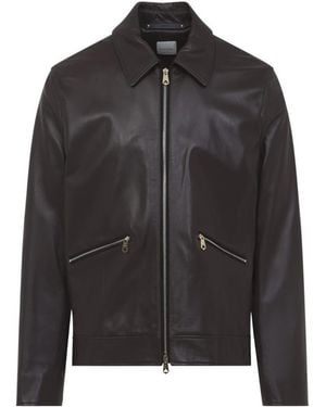 Paul Smith Shirt Collar Jacket - Black