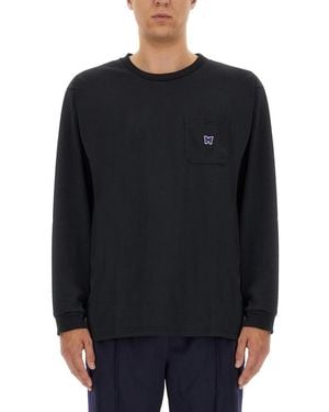 Needles Crew Neck T-Shirt - Black