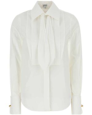 Loewe White Poplin Shirt