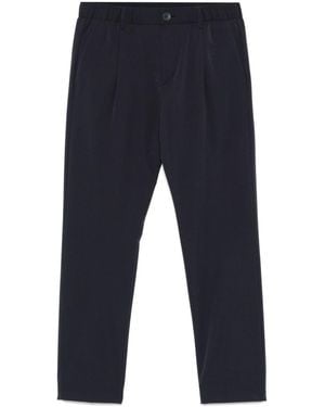 Herno Seersucker Pants - Blue