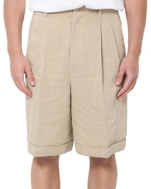 Jacquemus Light Relaxed Shorts - Natural