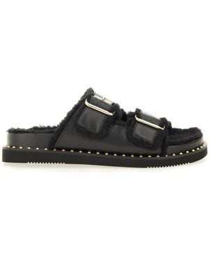 Ash Studded Sandals - Black