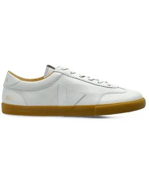 Veja Logo Sneakers - White
