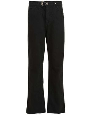 Objects IV Life Five-Pocket Straight-Leg Denim Jeans - Black
