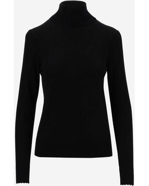 Chloé High Collar Sweater - Black
