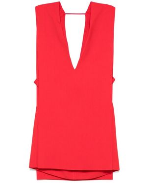 Sportmax Agrume Dress - Red