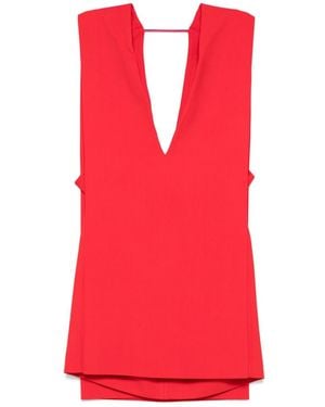 Sportmax Agrume Dress - Red
