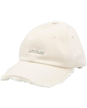Jacquemus Logo Baseball Cap - White