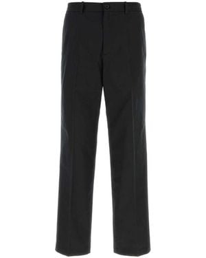 A.P.C. Flat Front Pants - Black