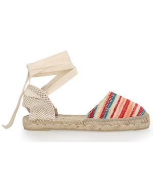 Manebí Stripes Valenciana Espadrilles - Pink