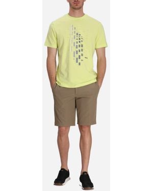 BOSS Regular Fit Crewneck T-Shirt - Yellow