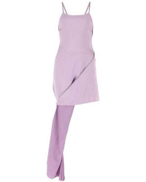 JW Anderson Lilac Satin Dress - Purple