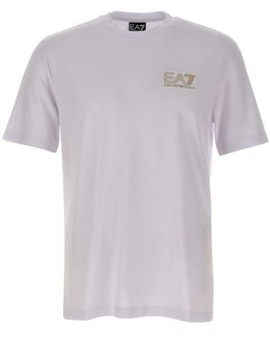 EA7 Regular Logo T-Shirt - Gray