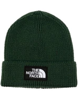 The North Face Bottle Knitted Beanie Cap - Green