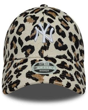 KTZ Light Animal Print Baseball Hat - Black