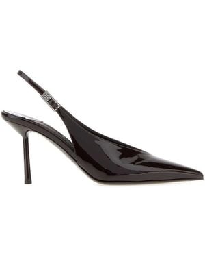 Le Silla Leather Pumps - Black